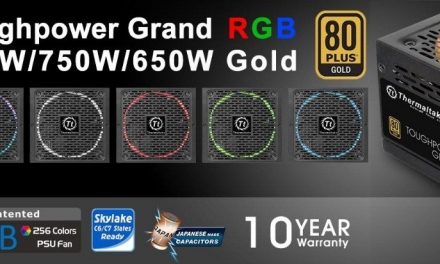 Thermaltake lanza su nueva serie de fuentes Toughpower Grand RGB Platinum