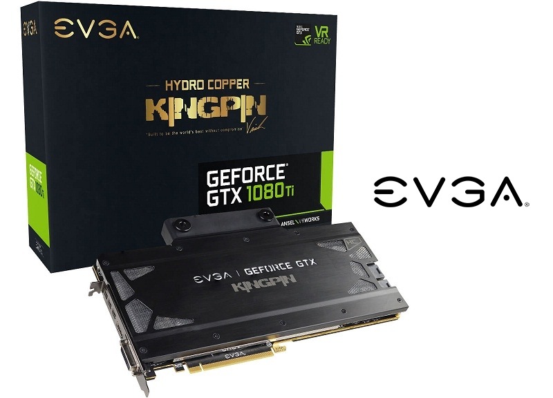 Nueva GeForce GTX 1080 Ti K|NGP|N Hydro Copper de EVGA