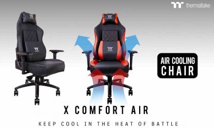 Thermaltake anuncia su silla gaming X COMFORT AIR